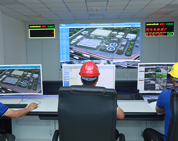 华东工控污水处理plc自动化控制系统监控平台