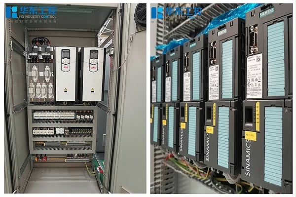 华东工控-变频柜柜内细节
