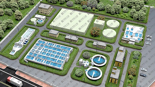 中原环保全厂3D