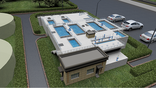 华东工控丨一键启停，无人值守-安徽休宁水厂电气自动化交钥匙工程