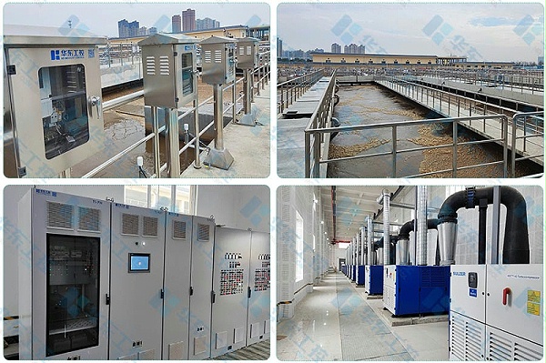 华东工控-污水处理厂现场施工