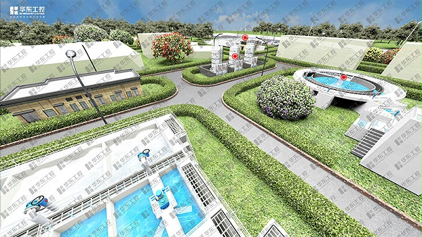 华东工控-污水处理VR全景交互展示系统技术应用